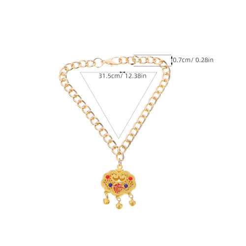 Pingente Metal Para Animais Com Sino Ajustável Para E Cães 1