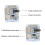 Module récepteur audio Bluetooth 4.1 5040 mm, PCB 9