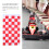 Red And White Check Flag – 96X64Cm Polyester Racing Car Banner 10
