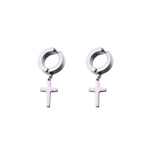 Ear Cuff Klamprings Örhängen Piercing Unisex Stålfärg