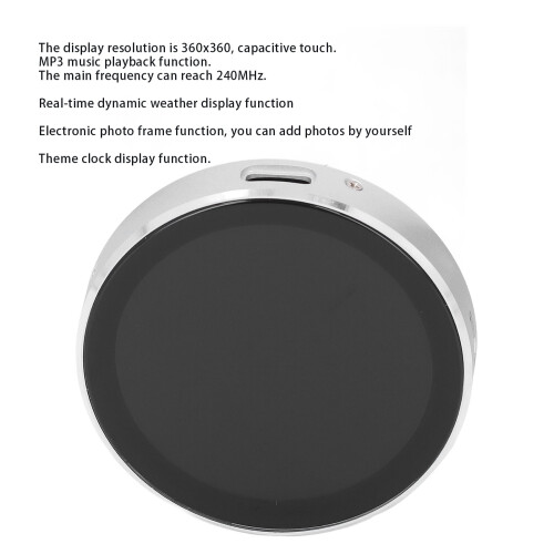 ESP32 Development Board with 1.8 Inch Circular LCD Touch Screen MP3 Playback 2