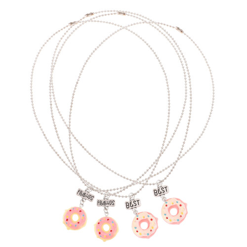 2 Set Bästevän Halsband Munkbjudspänsle Flickor Vänskaps Present