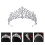 Shiny Wedding Crown Silver Tiara Design For Special Occasions 8