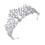 Shiny Wedding Crown Silver Tiara Design For Special Occasions 10