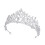 Shiny Wedding Crown Silver Tiara Design For Special Occasions 3