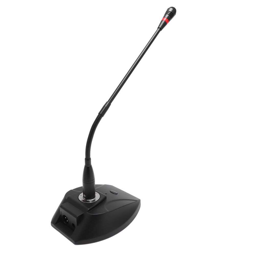 Gooseneck Xlr Condenser Mic With Base For Lectures & Meetings 8741358931913