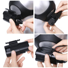 Lunettes porte-câbles pour batterie V2 10x8x5 noir