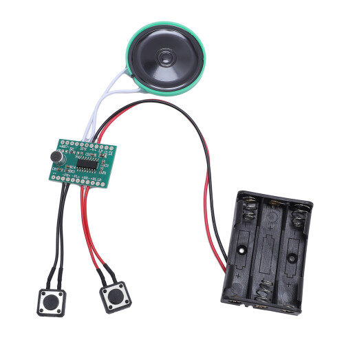 Voice Recording Module with Speaker, 4-Minute Capacity, ABS, 40mm Speaker 1