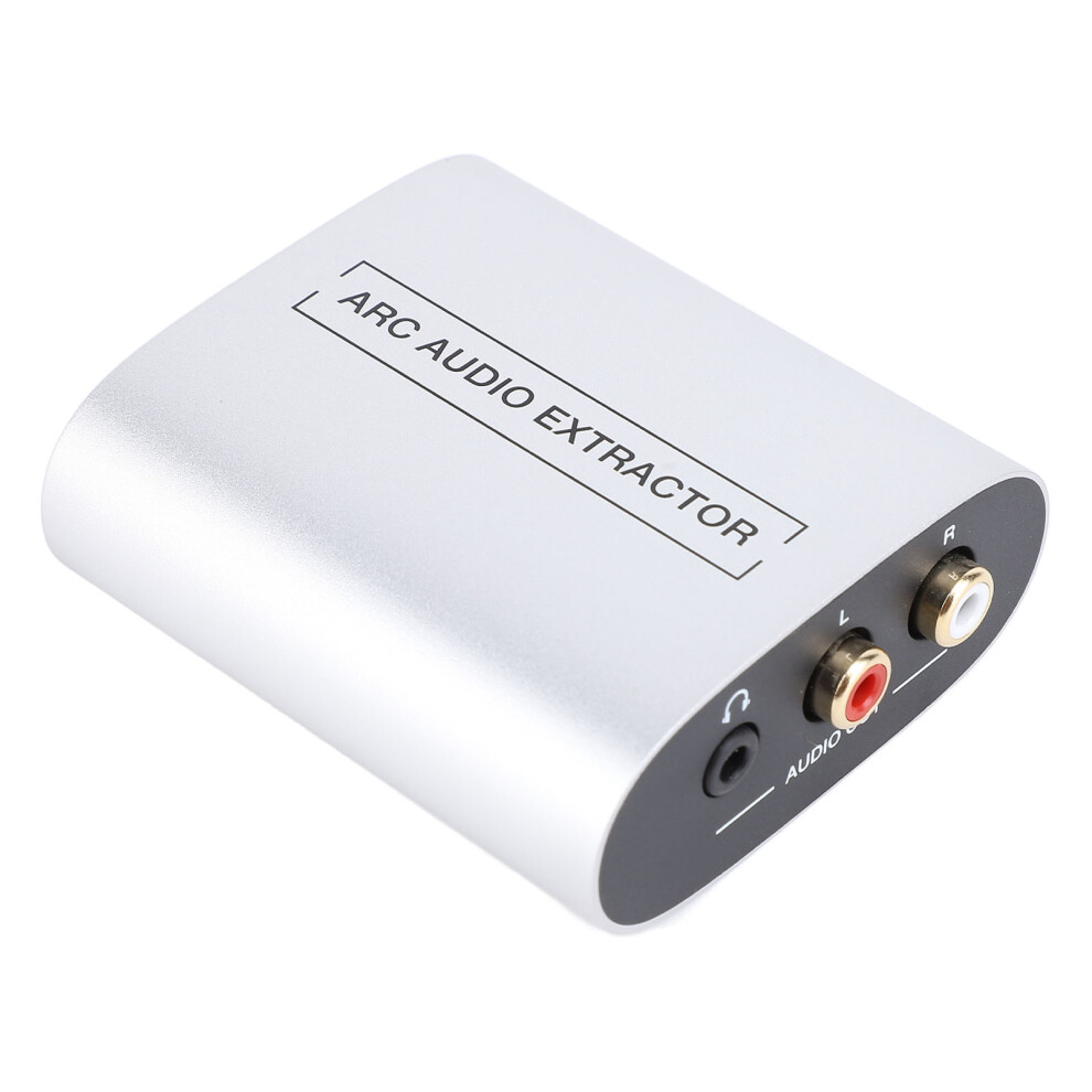 Hdmi Arc To 3.5Mm Stereo Sound Extractor Aluminum Alloy, 20Hz-20Khz 3391358932844