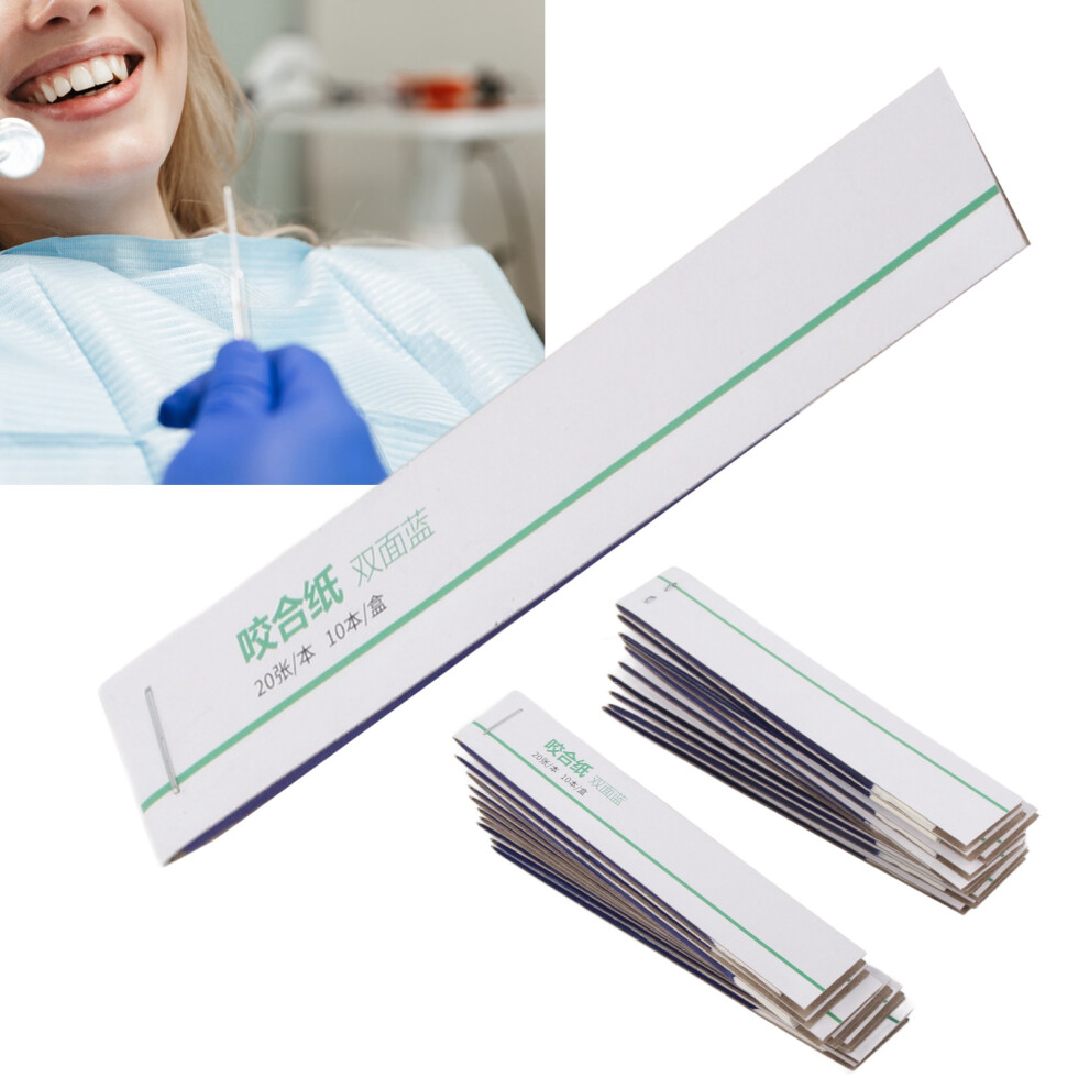 High-Precision Dental Bite Paper Strips for Accurate Occlusion Check