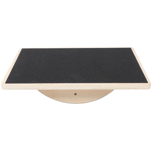 Wooden Rectangular Yoga Balance Board Antiscivolo Per Stabilità