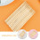 40 Pezzi Carta Da A Grattare Con In Bamboo 9