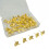 30Pcs Flat Metal Leaf Push Pins Decorative Thumbtacks for Home Office 7