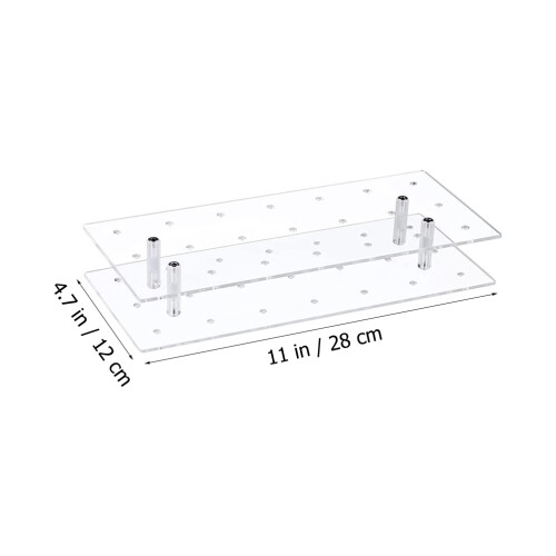 1 Suporte Acrílico Para Expositor Doces Transparente 1