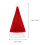 10pcs Santa Hat Silverware Holder Pockets Cutlery Bag Cover 2