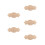 5Pcs Solid Wood Rabbit Chew Pads Bunny Scratch Boards for Nail Care 6