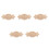 5Pcs Solid Wood Rabbit Chew Pads Bunny Scratch Boards for Nail Care 8