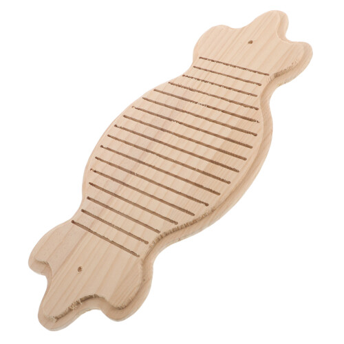 5Pcs Solid Wood Rabbit Chew Pads Bunny Scratch Boards for Nail Care 2