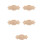 5Pcs Solid Wood Rabbit Chew Pads Bunny Scratch Boards for Nail Care 7