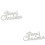 2Pcs Silver Christmas Cards Plastic Xmas Tree Decorations 7
