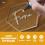 10Pcs Hexagonformade Sitskyltar Akryl Platskort För Fester 9