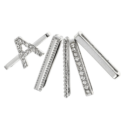 5St Zinklegeringscharms Ringslängar Kompatibla 38Mm