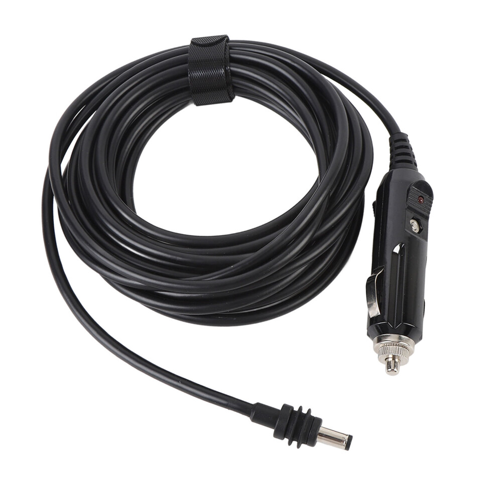 Satellite Car Power Cable 15A 48V 5M Pvc Copper Cigar Lighter Plug 8211358936381