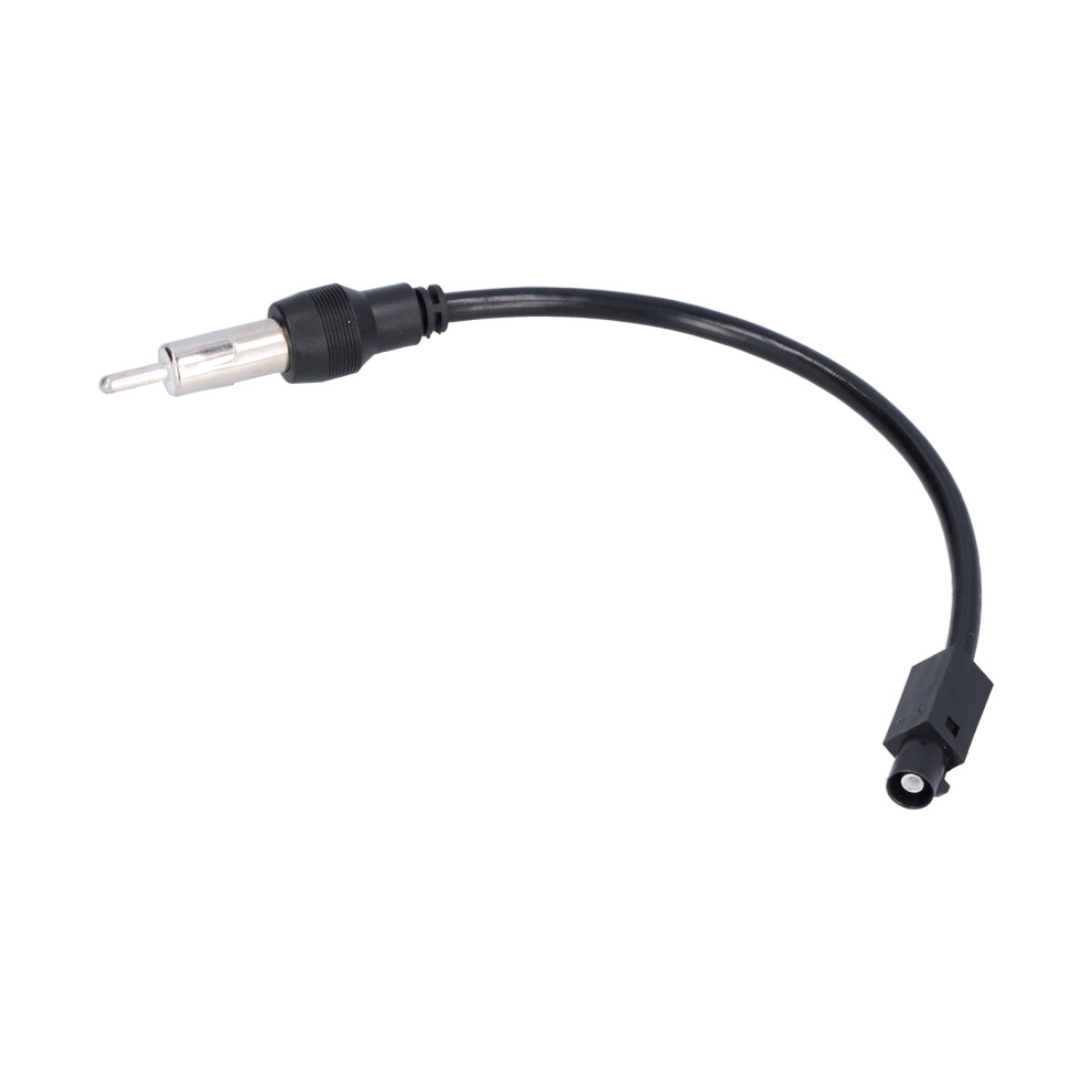 Car Radio Antenna Adapter, Portable Fm Aerial Connector Cable, Abs Material 8461358937370