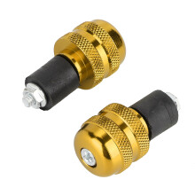 Golden Motorcycle Handlebar Ends 22MM Fit for Motorbike Handlegrips