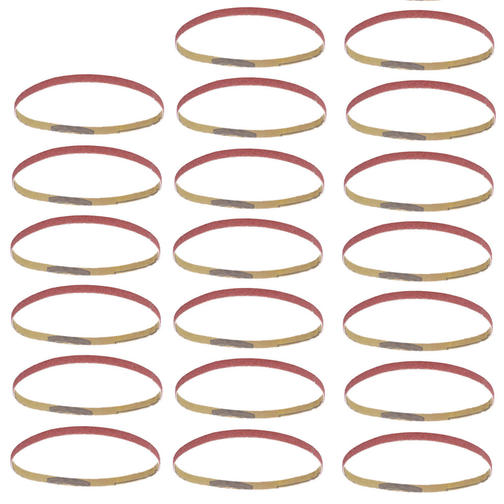 20Pcs 330X10mm Sandpaper Belt Replacement For Sander - 60# Abrasive 5061358938976