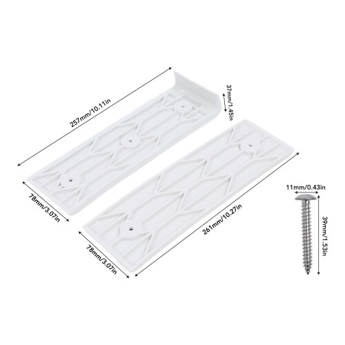 3in x 10in Boat Bunk Slicks for Effortless Loading and Unloading 1