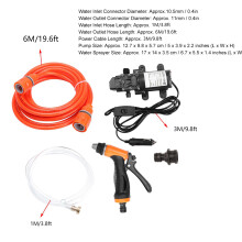 12V Electric Pressure Spray System for Car Washing with Power Pump Kit