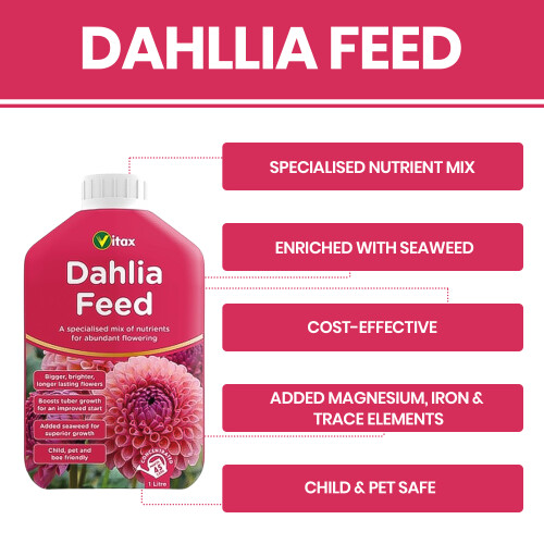 Vitax Vitax Liquid Dahlia Feed Concentrated 1L 1