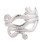 En Styk Metall Punkarmband Ormliknande Design 8