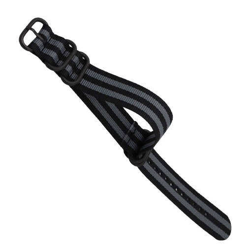 1 Stycke Justerbart Nylonurband 22 Mm Randigt
