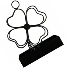 Black Iron Holder Tray for Home Use