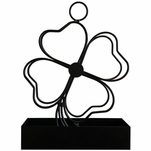 Black Iron Holder Tray for Home Use 2