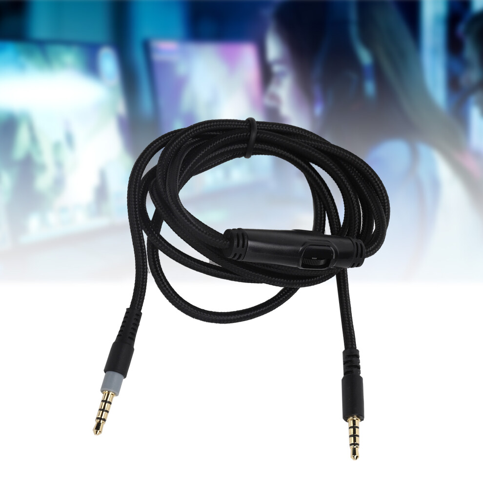 1.5M Nylon 3.5Mm Male To Headphone Cable For Alpha/Skyline Black 9481358942579