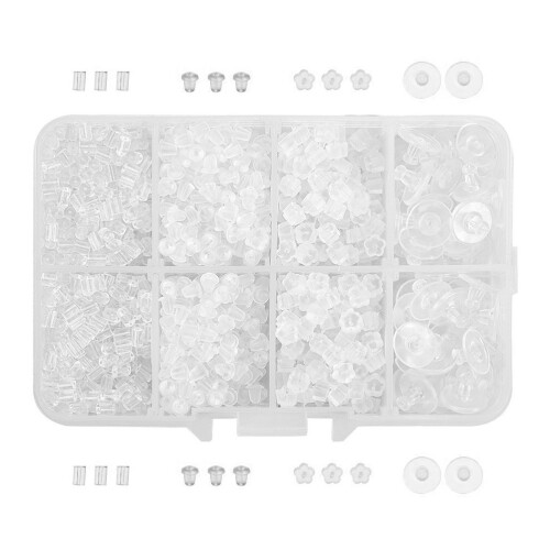 Förpackning Med Plastöronringar För Kvinnor Och Flickor 1