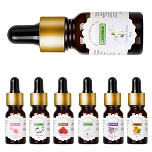 10 Ml Aromaterapi Essentiell Vattenlöslig Med Dropprör Jasmin