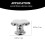 5 Stycken Charms Urrem Nails Dekorativa 10
