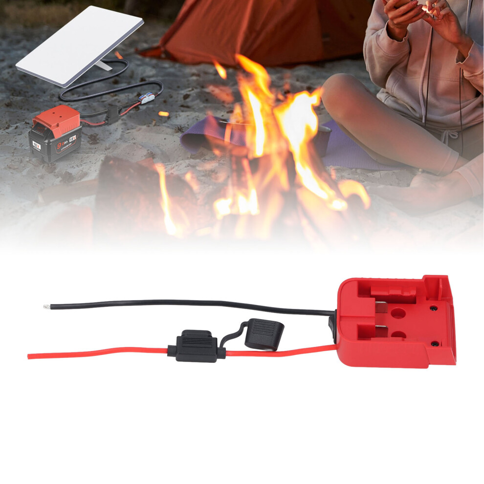 18V Battery Adapter & Dc Cable With 3X30a Fuses, 200Cm, 16Awg 5091358943939