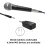 2PCS Wireless Dynamic Microphone Set with Receiver for Karaoke & Singing 5
