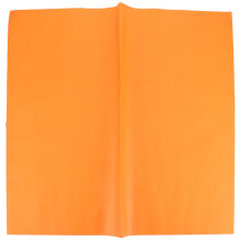 Orange PVC Floral Packaging Paper Gift Wrap for Decoration