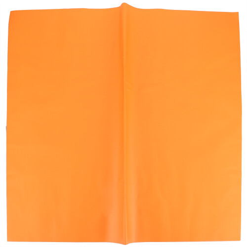 Orange PVC Floral Packaging Paper Gift Wrap for Decoration