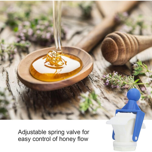Gate Albe Flow Control Valve For Beekeeping Extractors - Leak-Proof, Accurate Supply 2