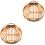 2Pcs Copper Incense Press Mold Tool for DIY Golden Incense Making 3