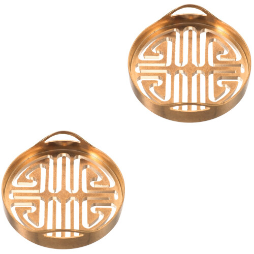 2Pcs Copper Incense Press Mold Tool for DIY Golden Incense Making 2