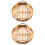 2Pcs Copper Incense Press Mold Tool for DIY Golden Incense Making 5