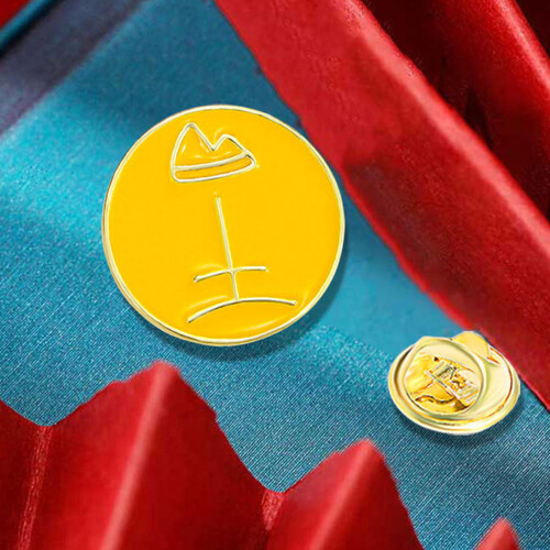 5St Kinesiska Element Broscher, Metallmärken För Kläder 2